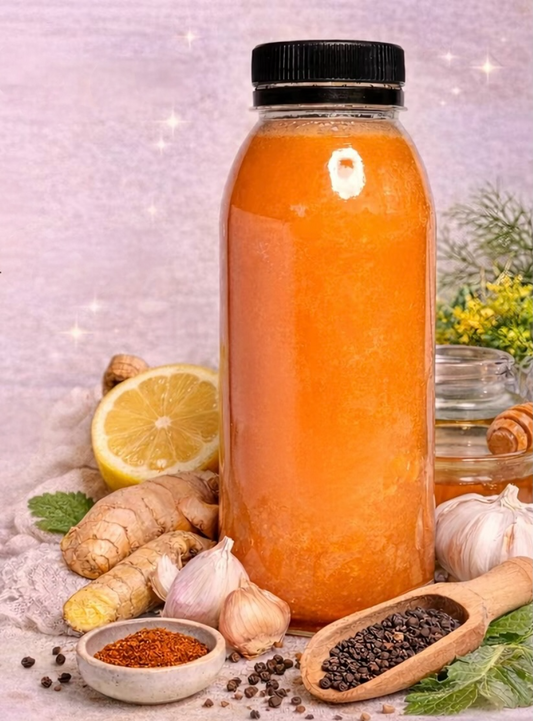 Homemade Natural Immune Booster 🌿 🍋